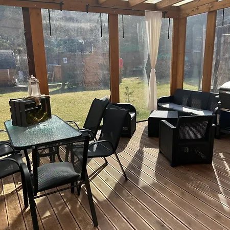 別荘 Trzy Jeziora Z Zewnetrznym - Sauna, Balia Do Schladzania I Jacuzzi *