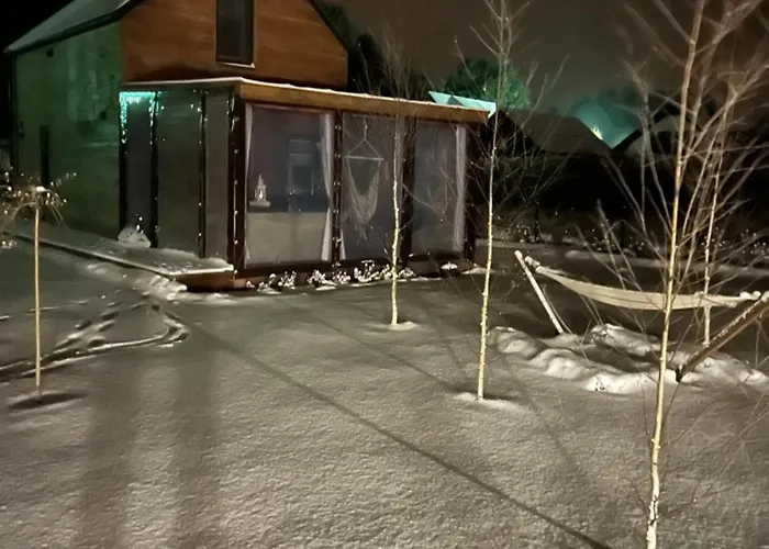 Dom wakacyjny Trzy Jeziora Z Zewnętrznym - Sauna, Balia Do Schładzania I Jacuzzi Male Swornegacie